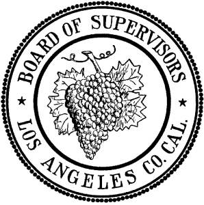 Original Los Angeles County seal