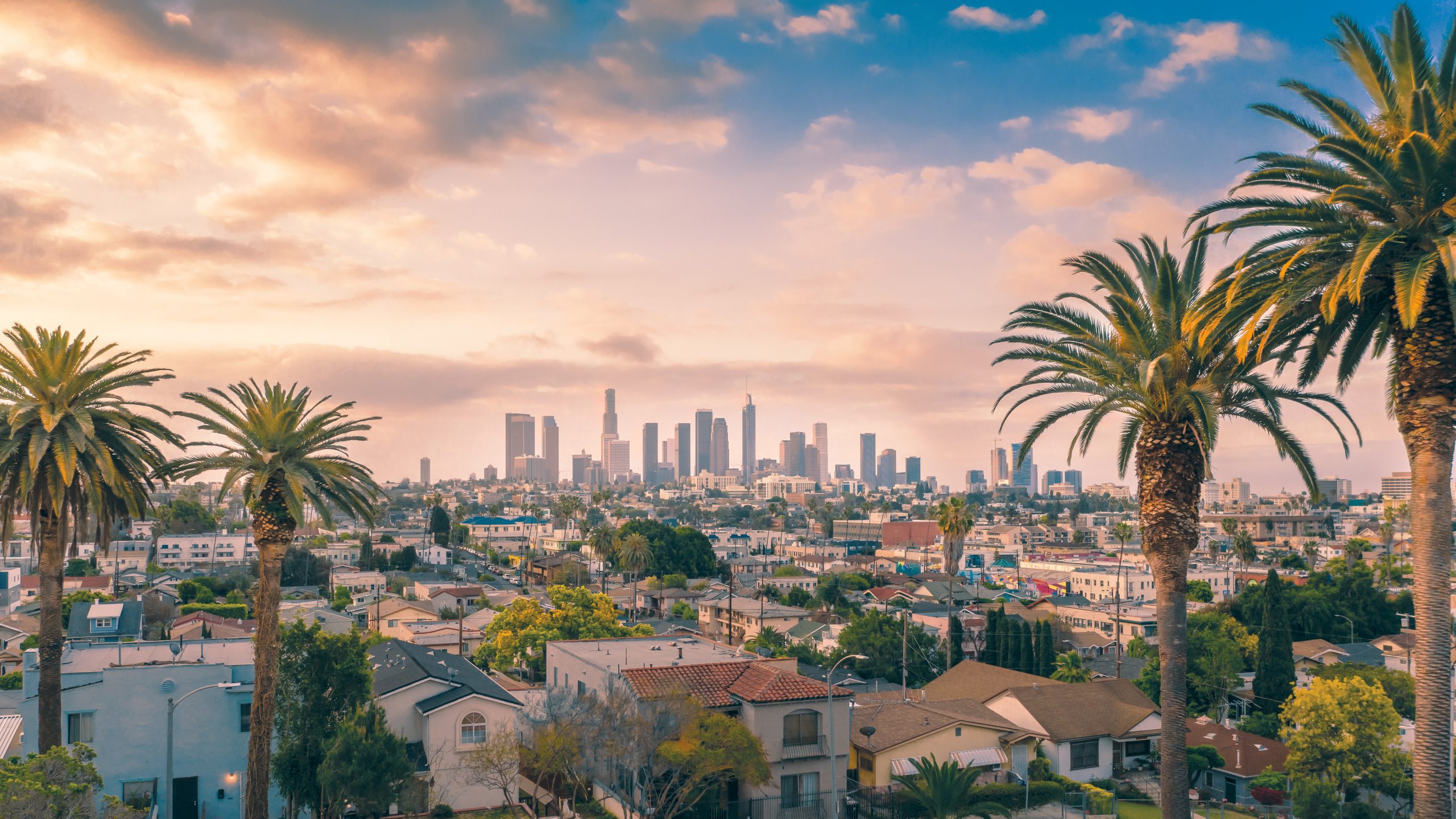 Los Angeles County skyline
