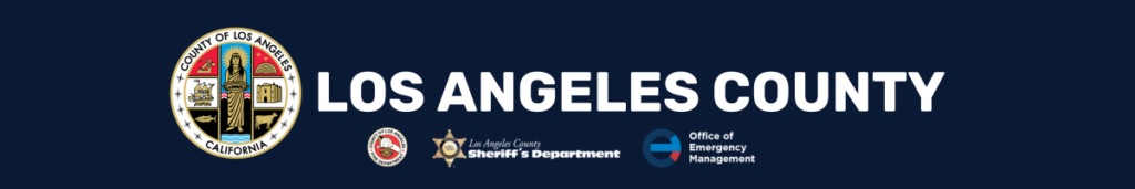 option 2 (6) LA County header with logos for LA County fire, LA County Sheriff and Office of Emergency Management