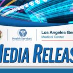 Los Angeles County Health Services media release banner featuring the Los Angeles General Medical Center logo.
