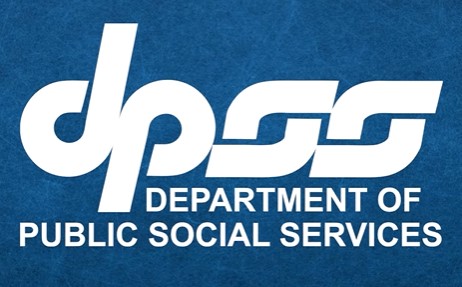 a logo that says DPSS Department of Public Social Services